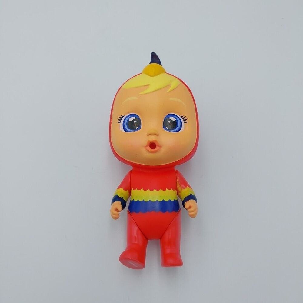 Cry Baby Magic Tears Lori Parrot Doll 5"‎ tall